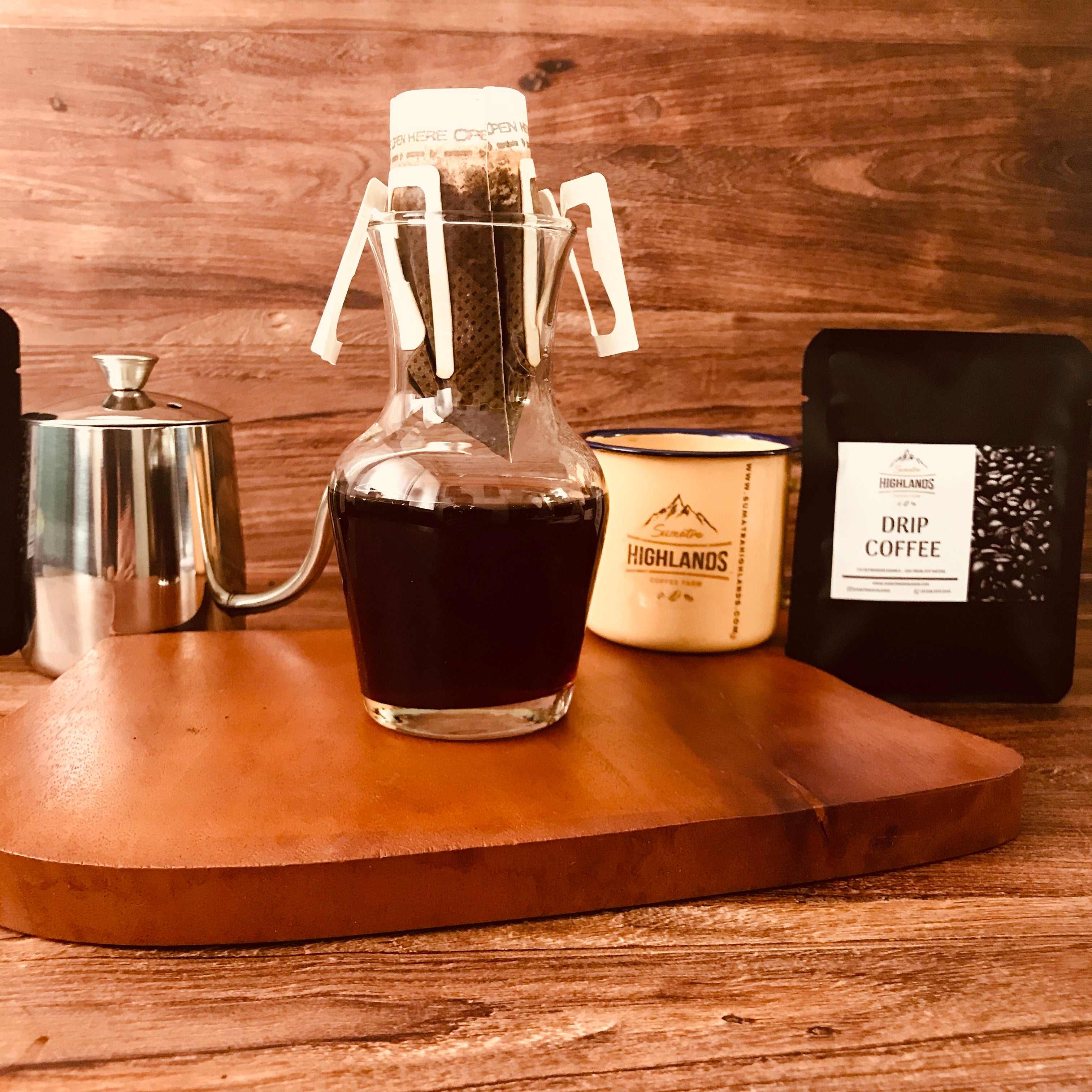 Highlands Dripper DRIP COFFEE (PACK OF 5) – sumatrahighlands