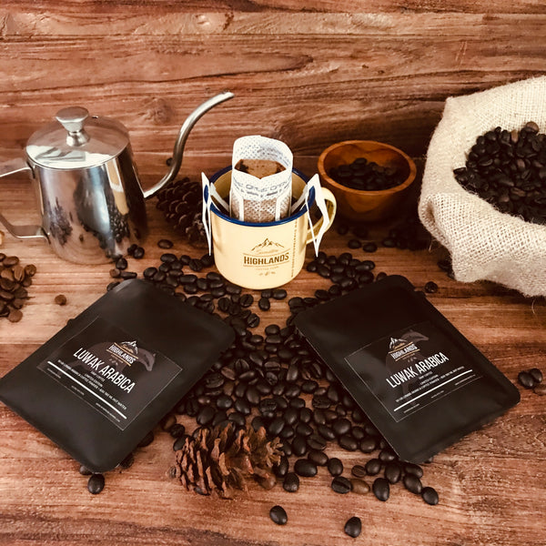 KOPI LUWAK DRIP COFFEE LIMITED EDITION, WILD CIVET COFFEE
